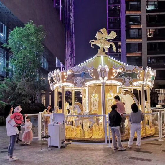 Carrusel De Lujo De 16 Plazas