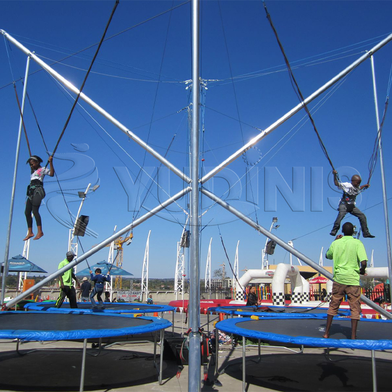 Trampolín Bungee 4 Personas