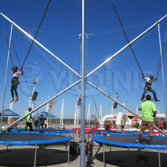 Bungee Trampolín con Remolque